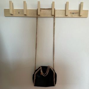 Stella McCartney black cross body purse